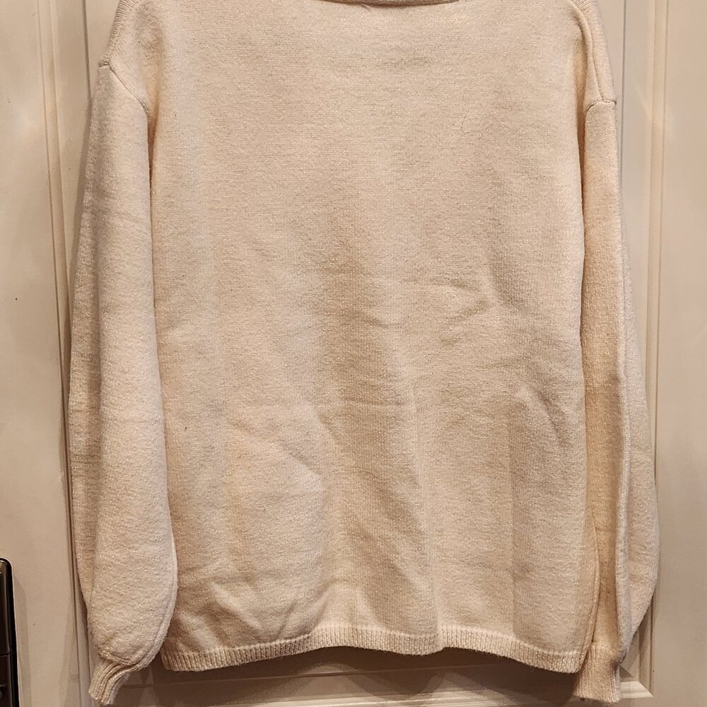 Anthropology Button Down Bow Cardigan. - Picture 2 of 2